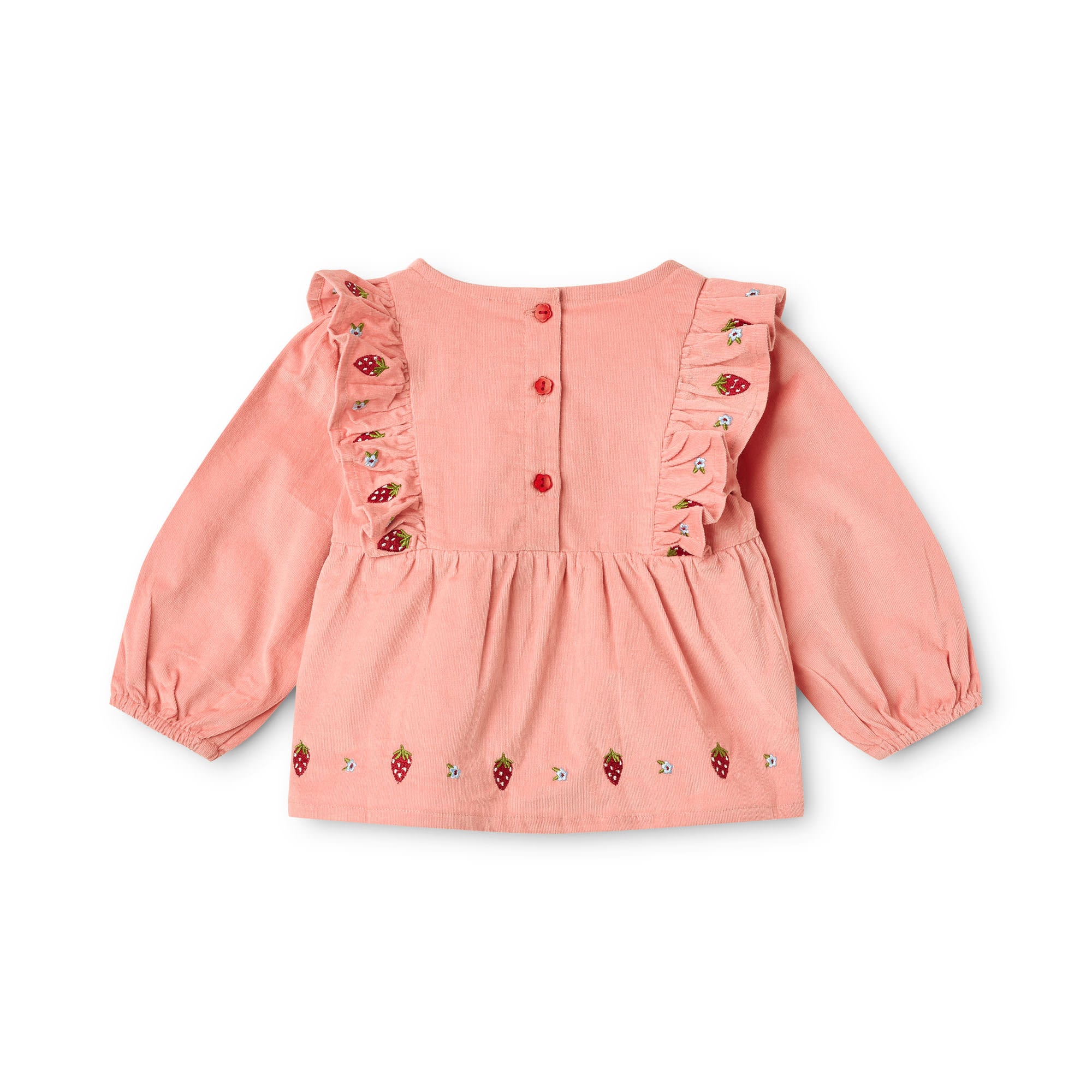 Belle Blouse - Warm Pink