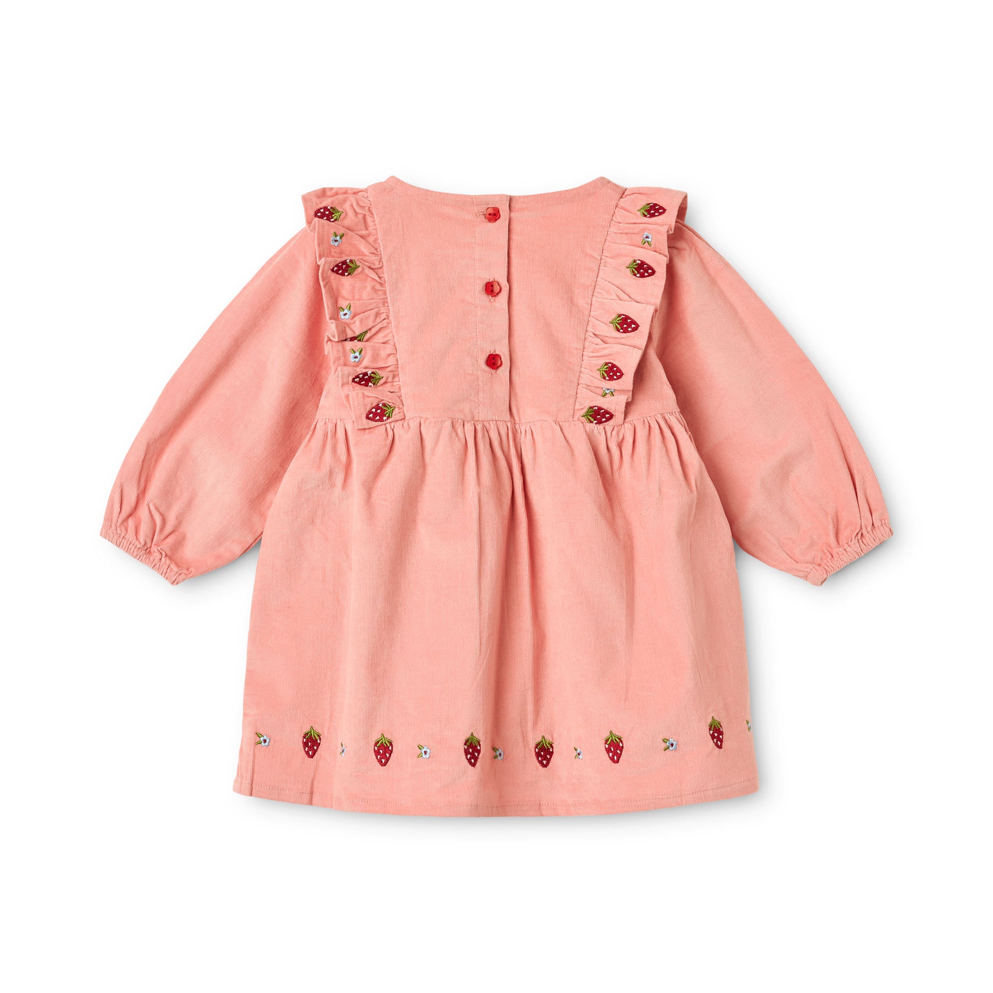 Belle Dress - Warm Pink