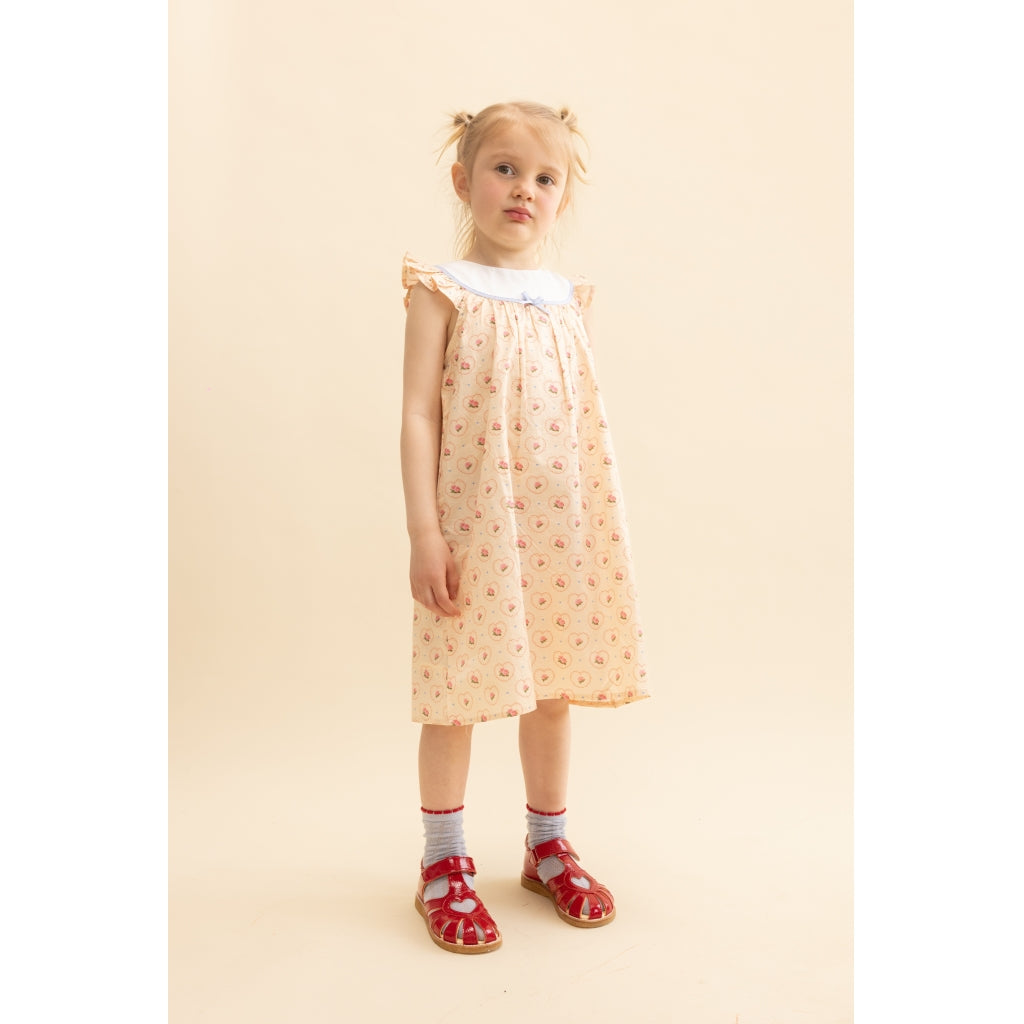 Flöss Aps Berta Dress Dress Rosy Heart