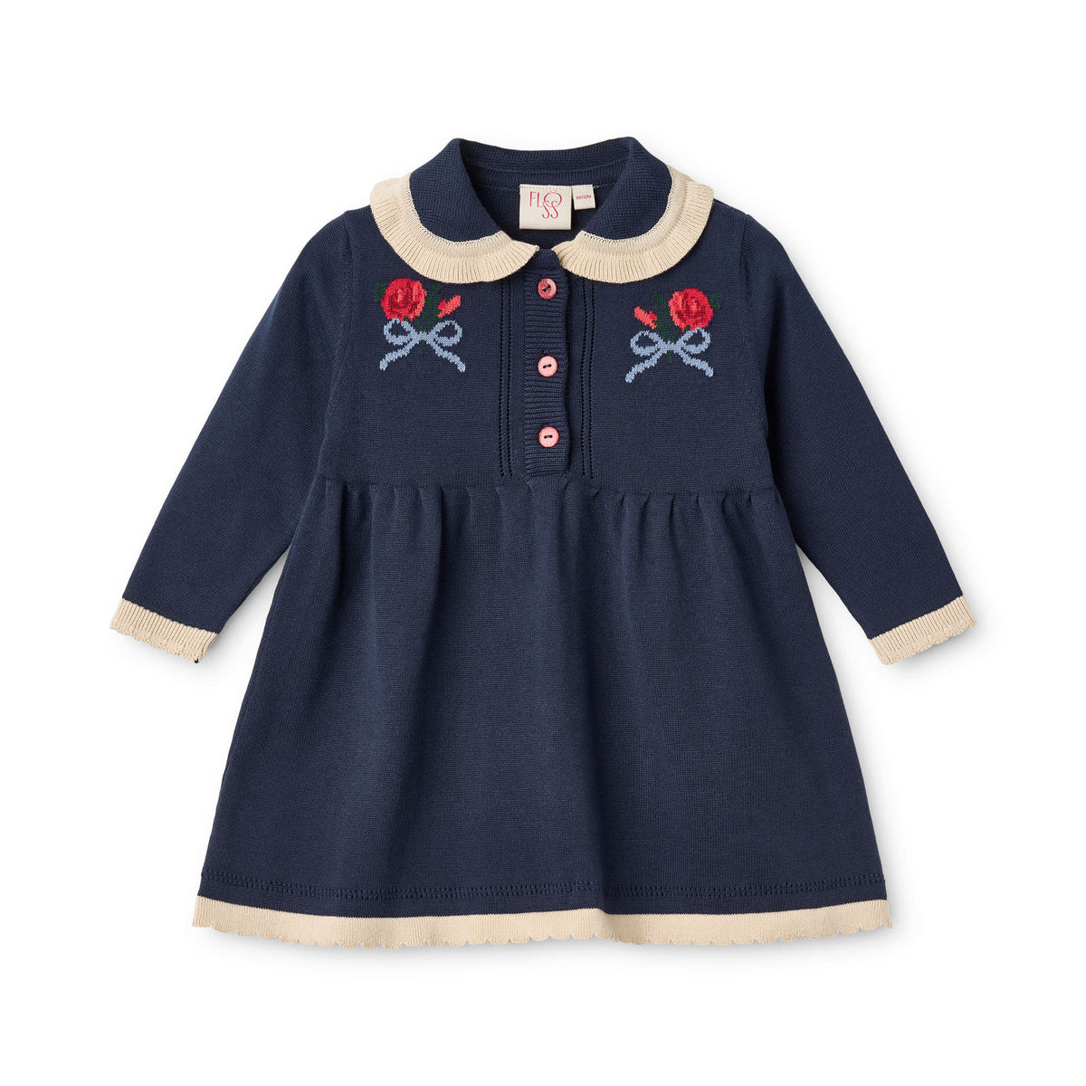 Bianca Dress - New Navy