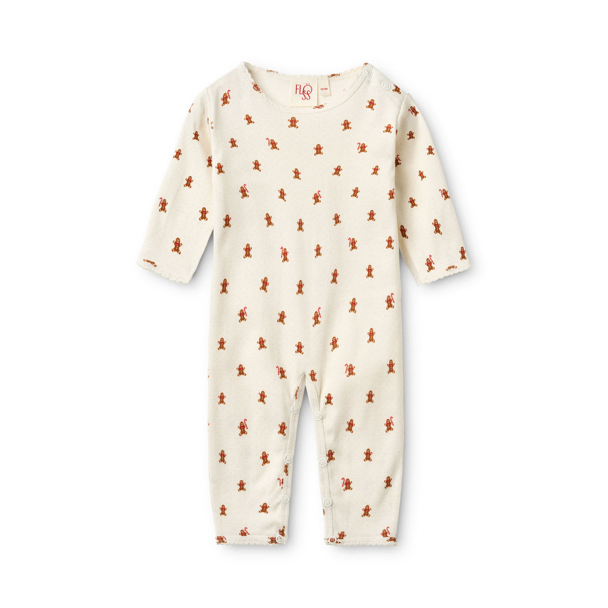 Charlie Jumpsuit - Gingerbread Dot