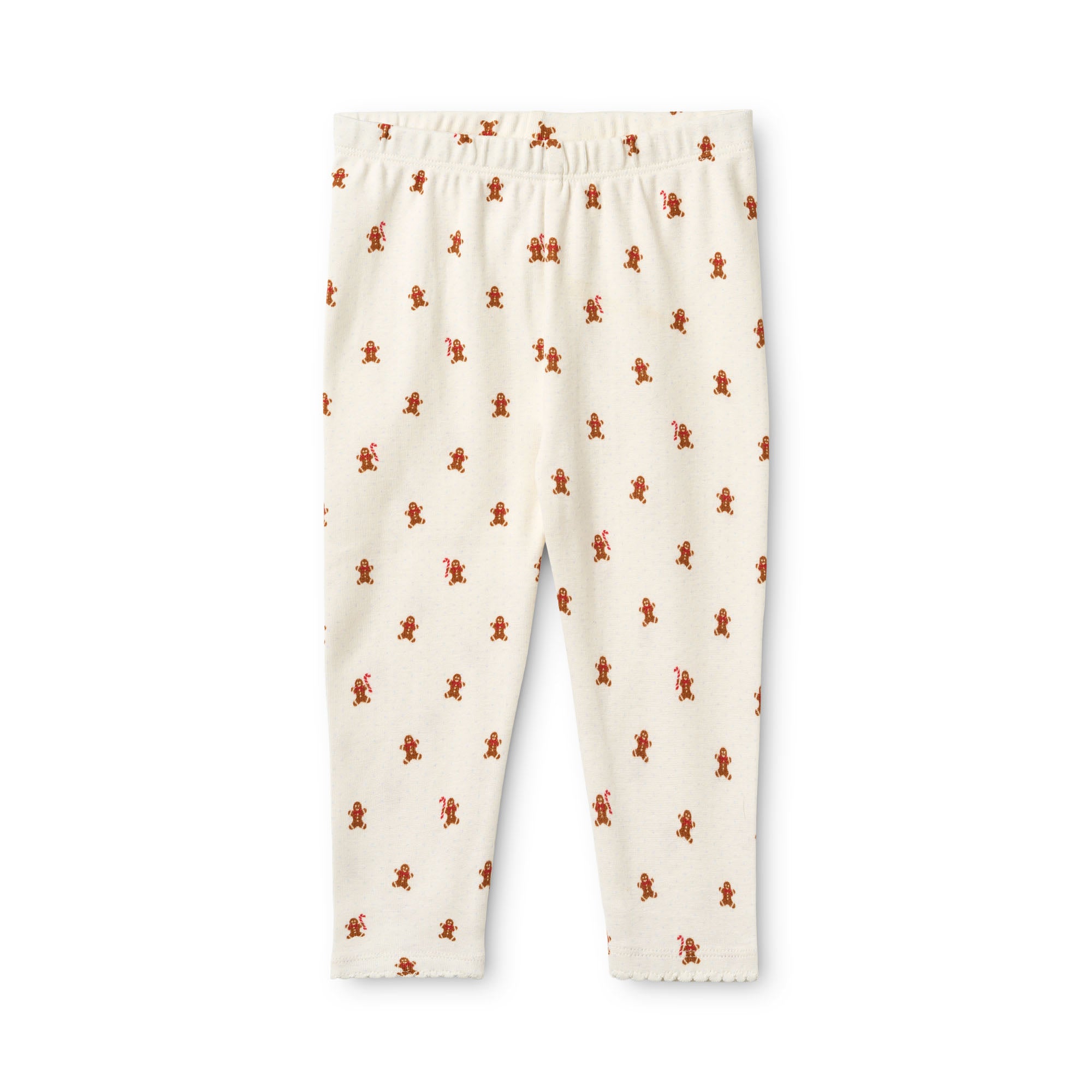 Charlie Leggings - Gingerbread Dot