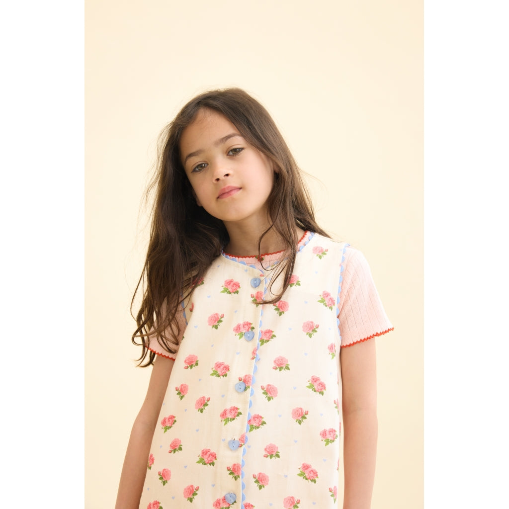 Flöss Aps Camille Dress Dress Dark Pink Rose