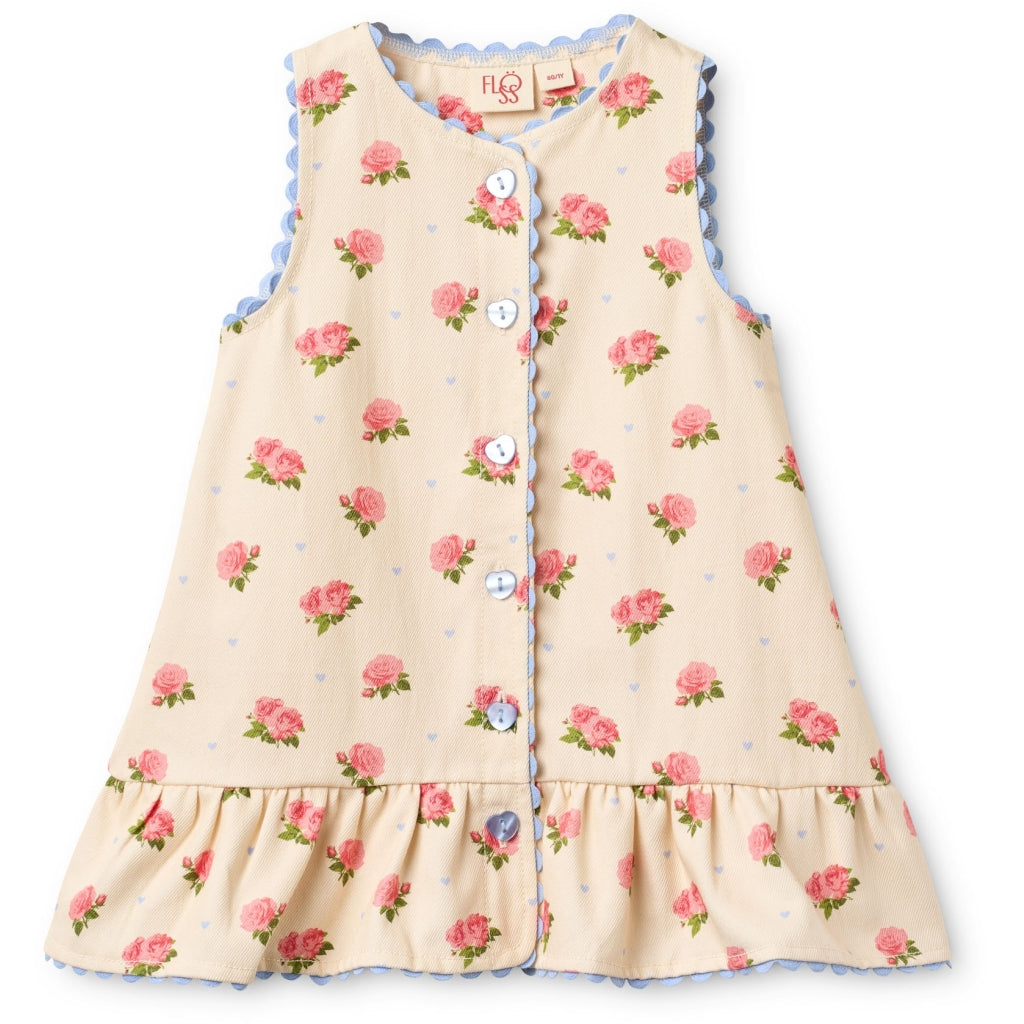 Flöss Aps Camille Dress Dress Dark Pink Rose