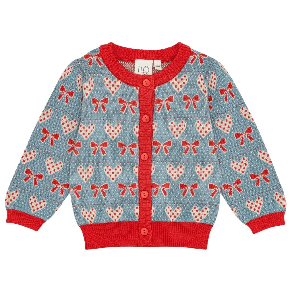 Flöss Aps Cole Cardigan Cardigan Midnight Blue