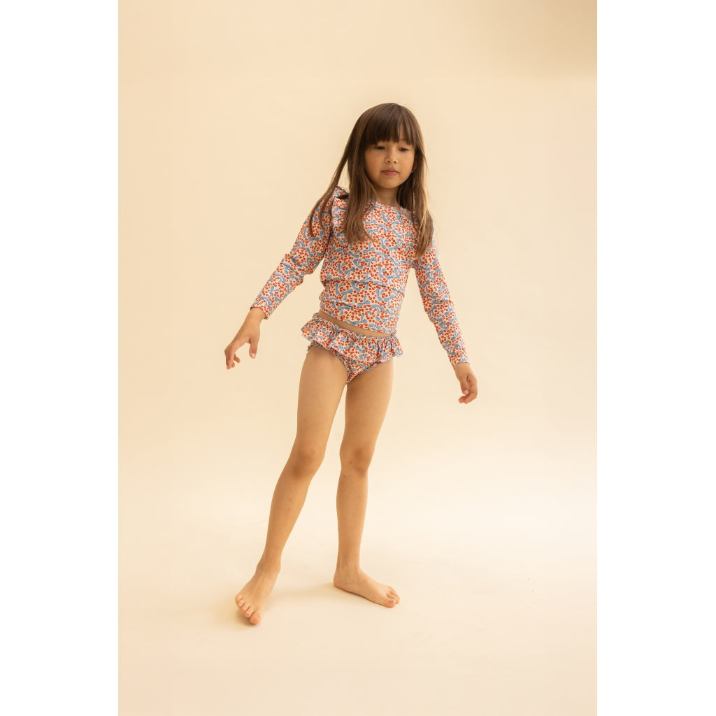 Flöss Aps Coral Swim Tee Swim Tee Ditsy Floral