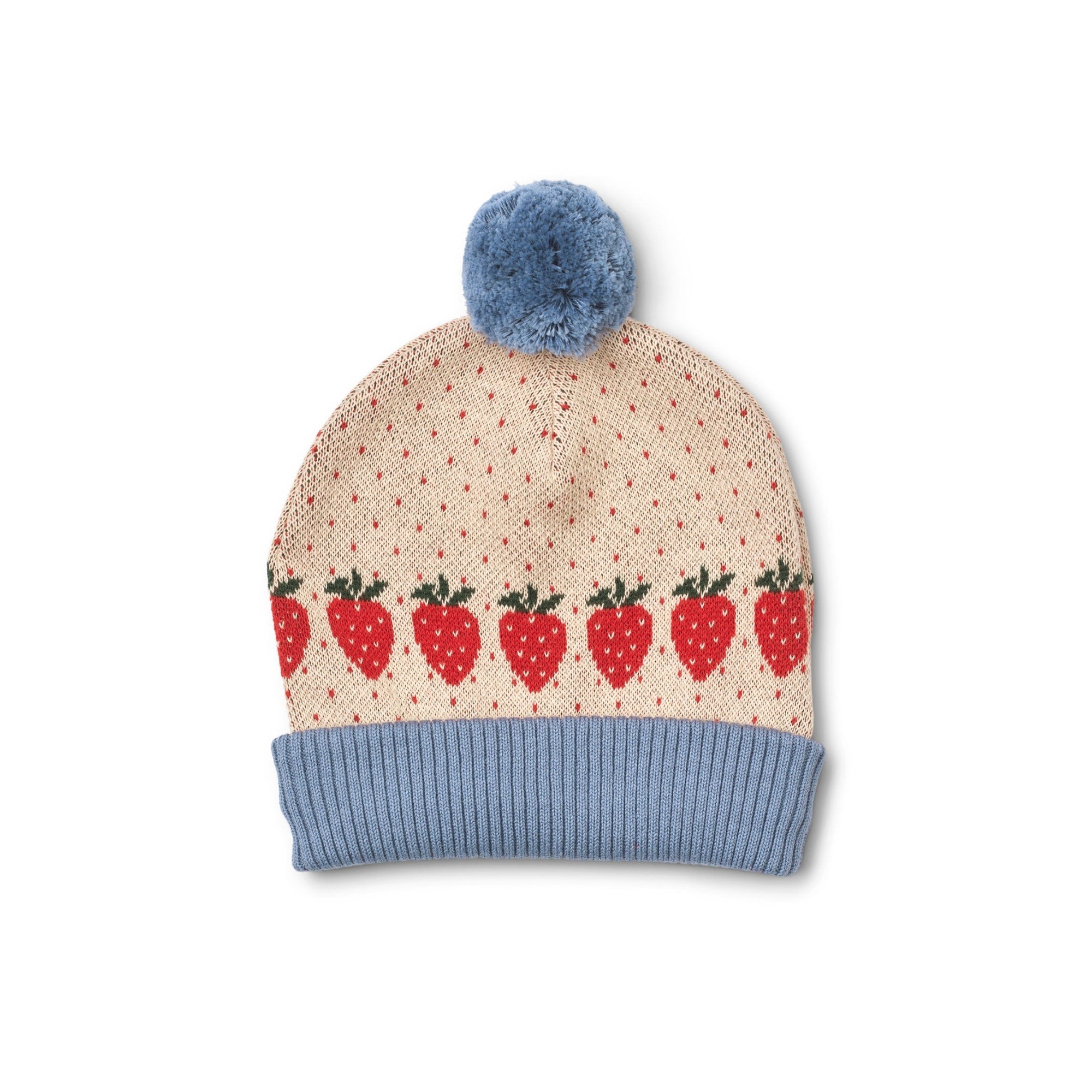 Louise Beanie - Warm Cotton Berry