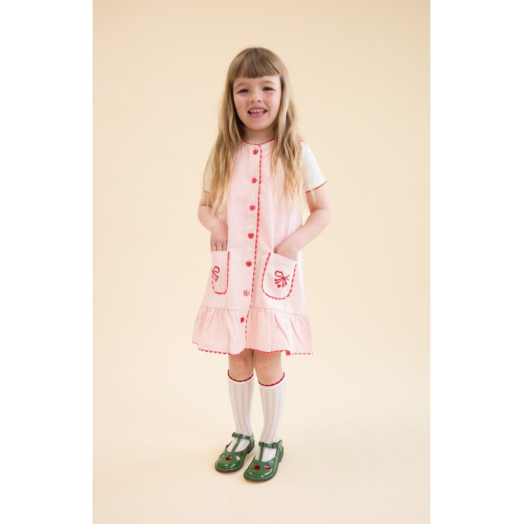 Flöss Aps Elina Dress Dress Soft Rose