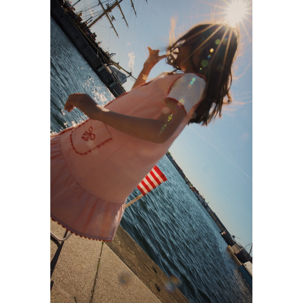 Flöss Aps Elina Dress Dress Soft Rose