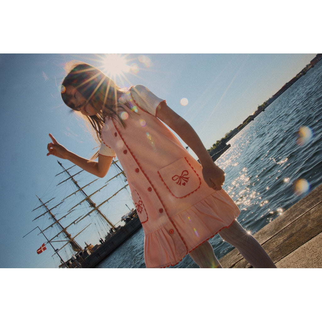 Flöss Aps Elina Dress Dress Soft Rose