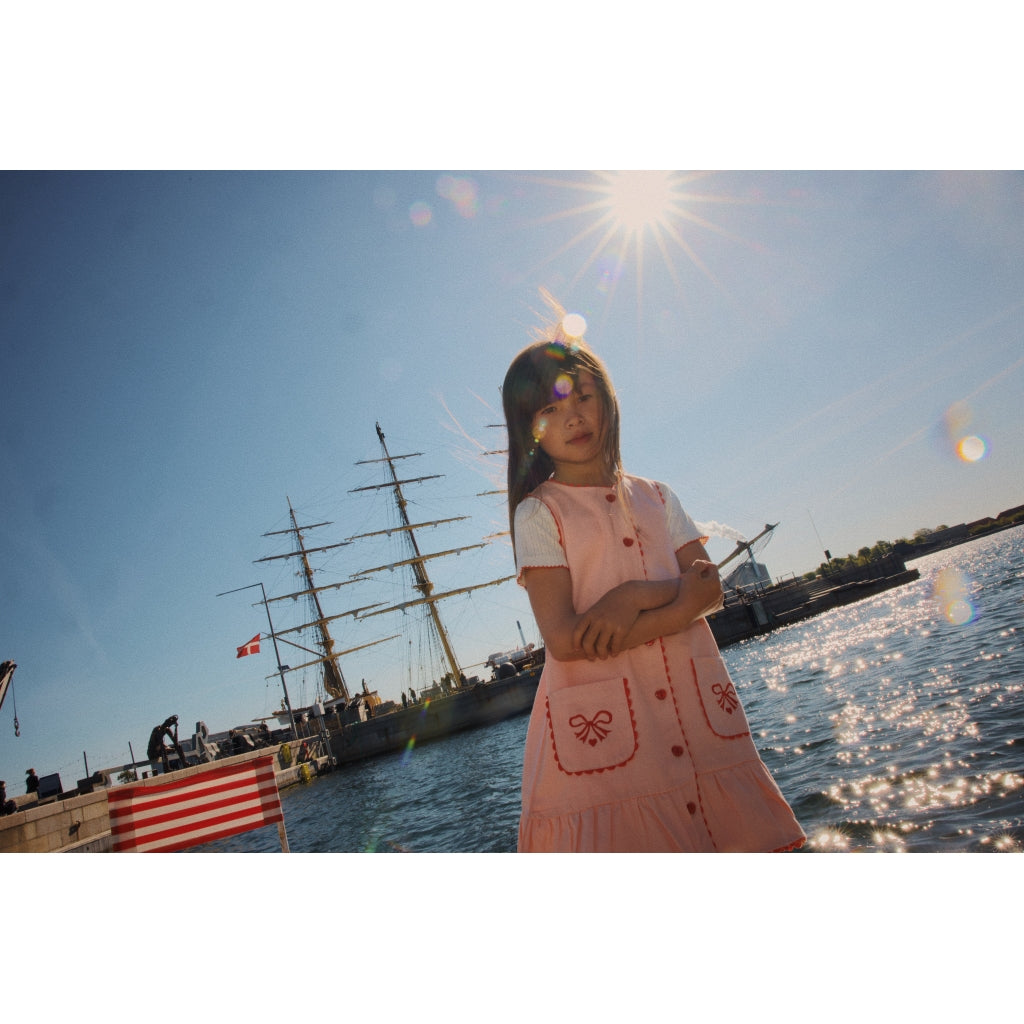 Flöss Aps Elina Dress Dress Soft Rose