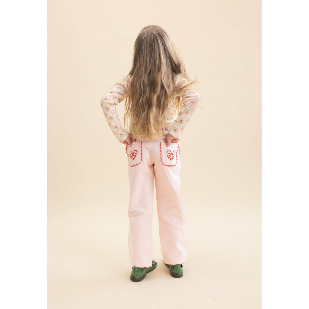 Flöss Aps Elina Pants Pants Soft Rose