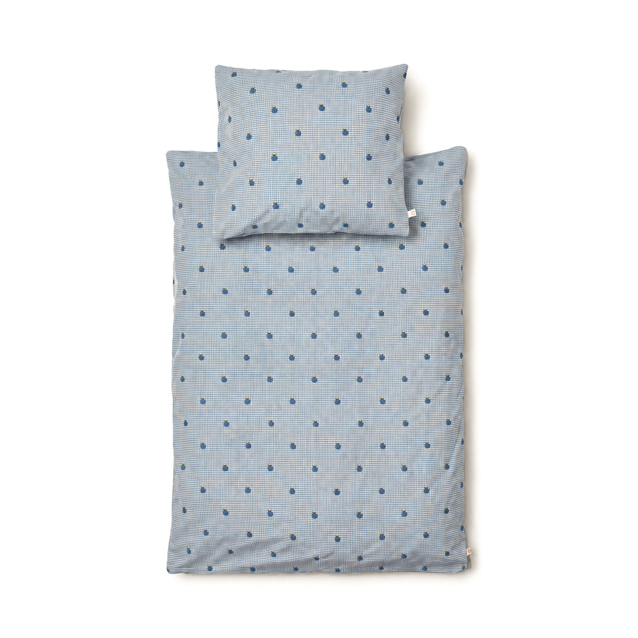 Ellis Bedding Adult - Light Blue Apple Gingham