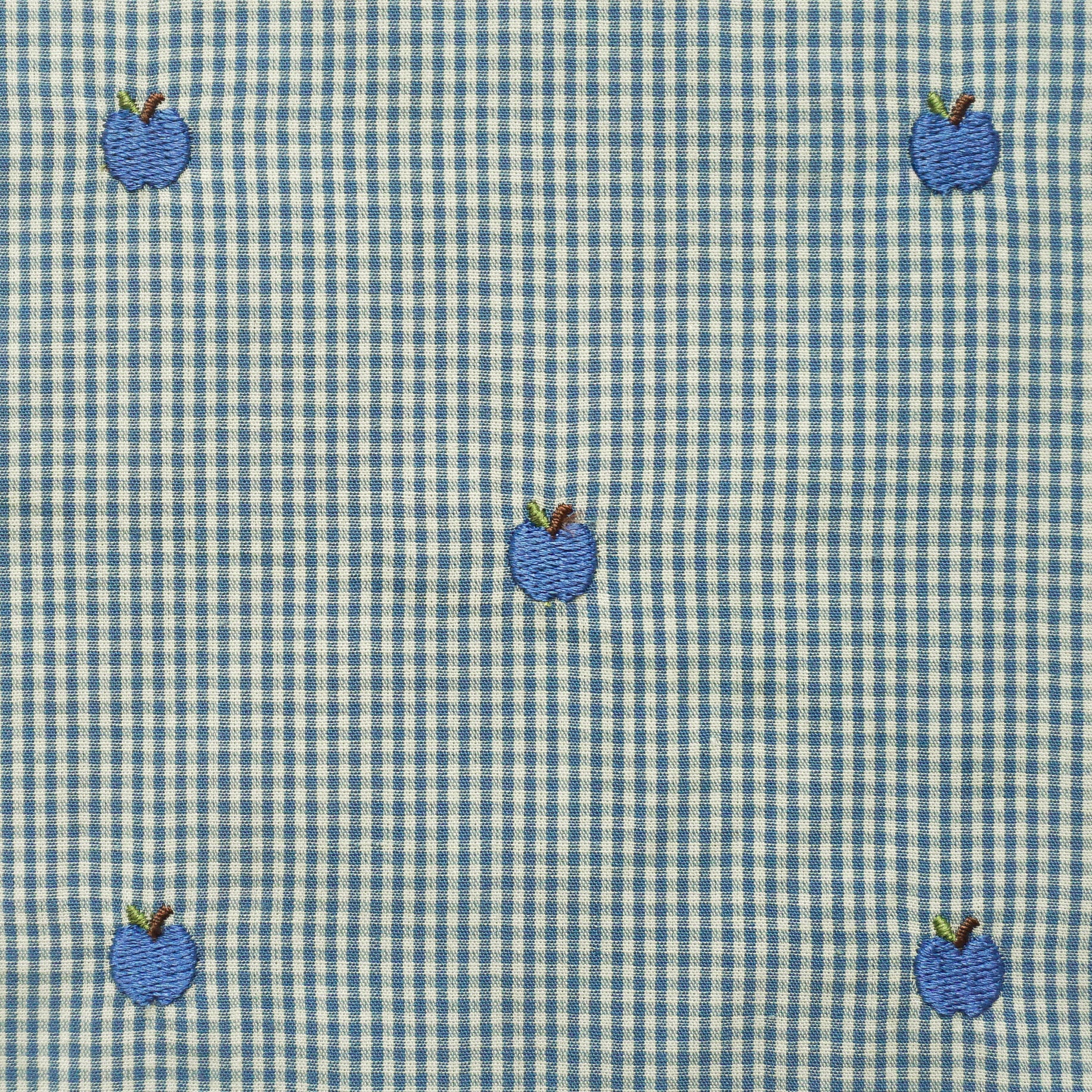 Ellis Bedding Adult - Light Blue Apple Gingham