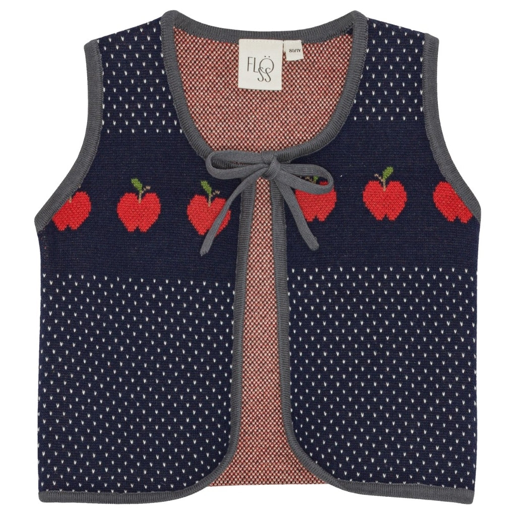 Flöss Aps Esther Vest Vest Navy Space