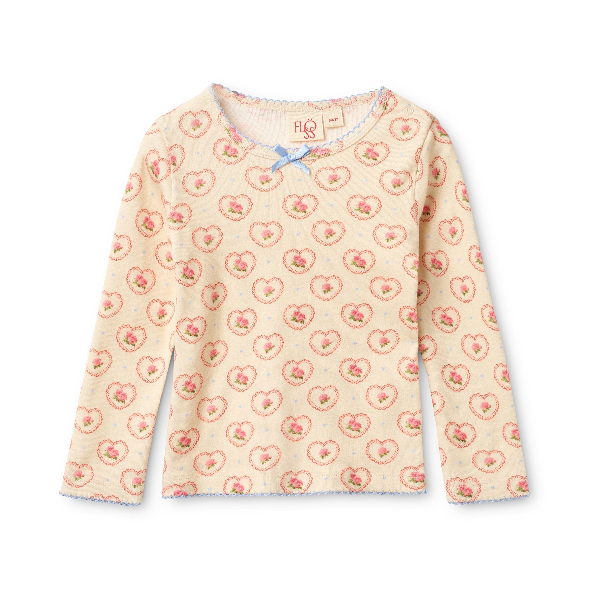 Fresa Blouse - Rosy Heart