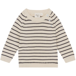 Flöss Aps Faith Sweater Sweater Noir/Warm cotton