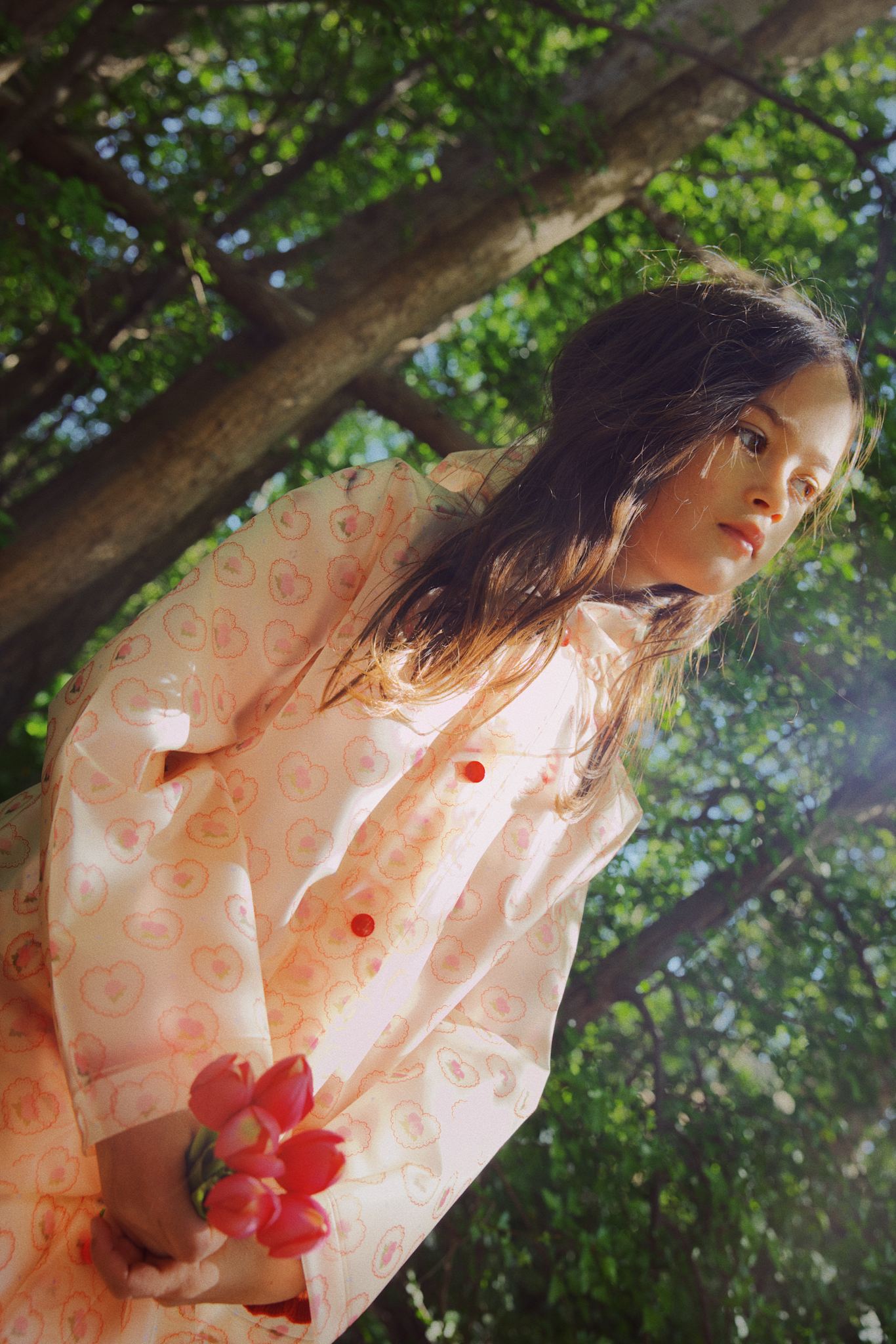 Iris Raincoat - Rosy Heart