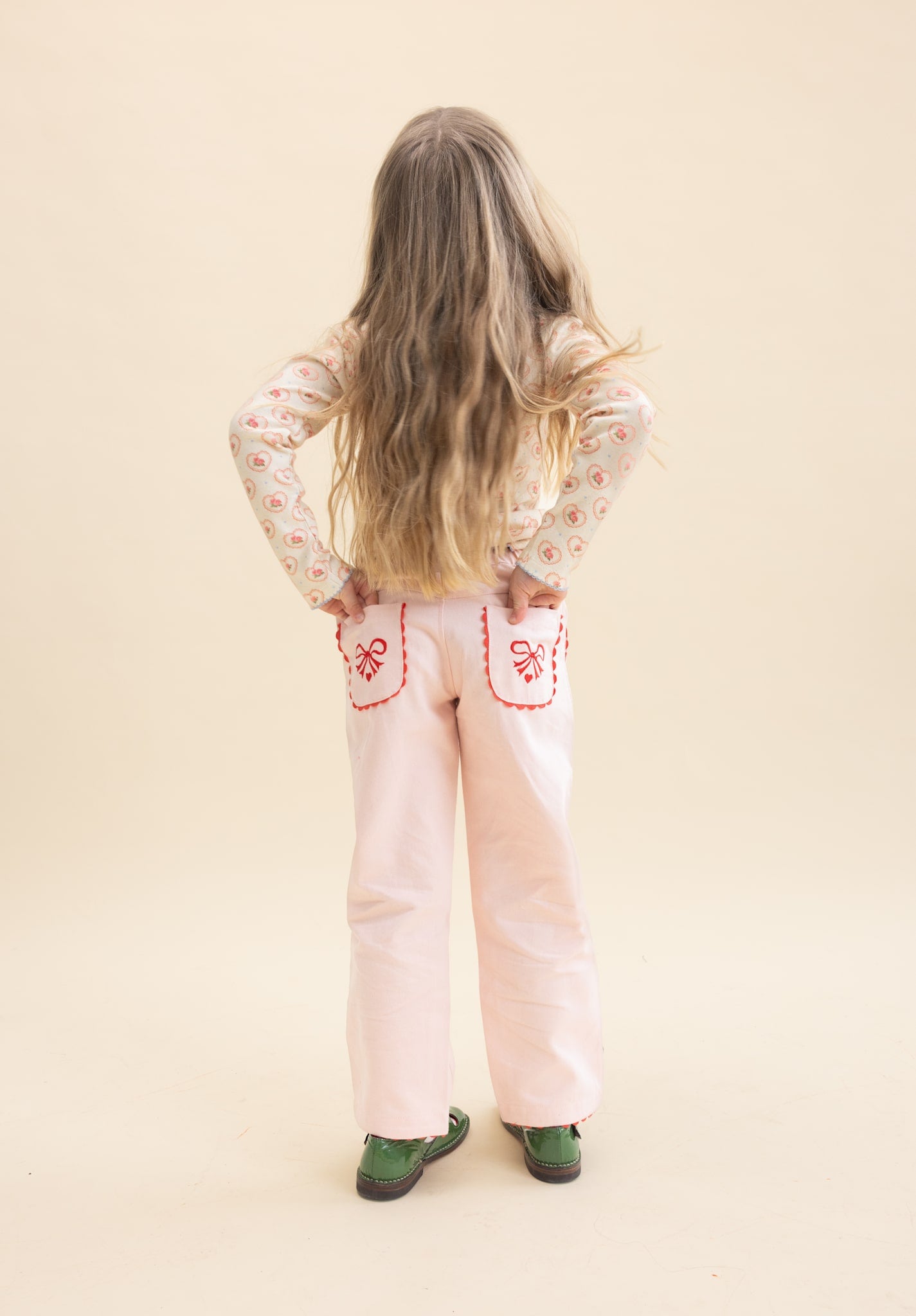 Elina Pants - Soft Rose