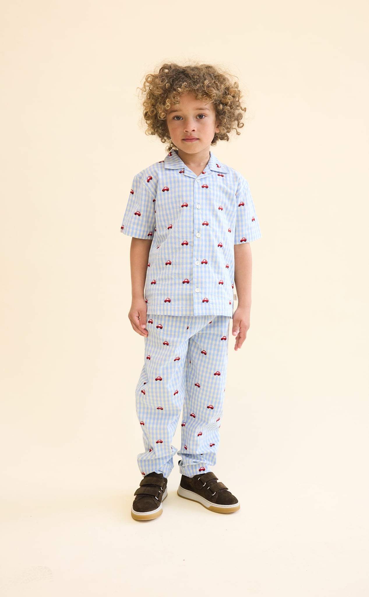 Albert Pants - Blue Gingham