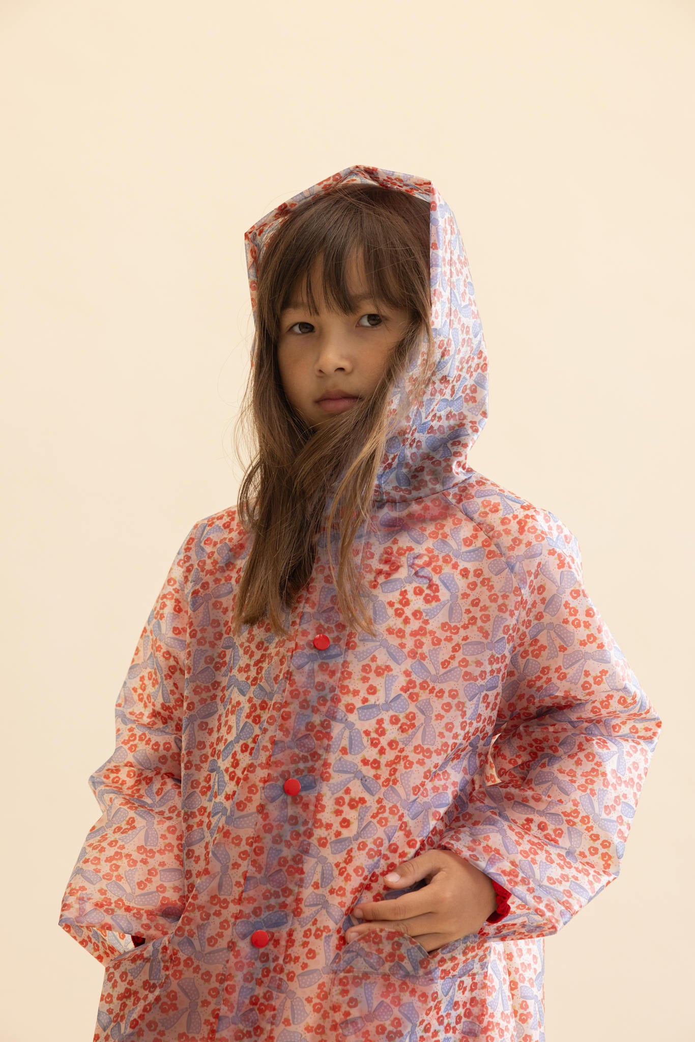Iris Raincoat - Ditsy Floral