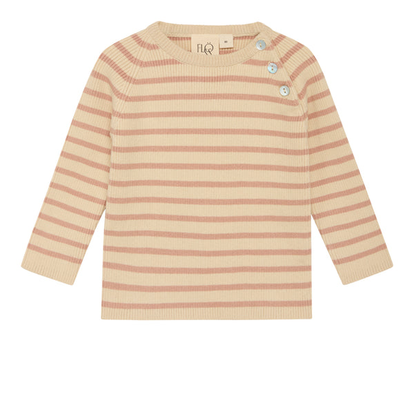 Flöss Aps Flye sweater Sweater Acorn/Warm cotton