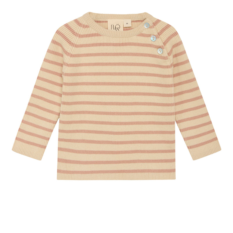 Flöss Aps Flye sweater Sweater Acorn/Warm cotton