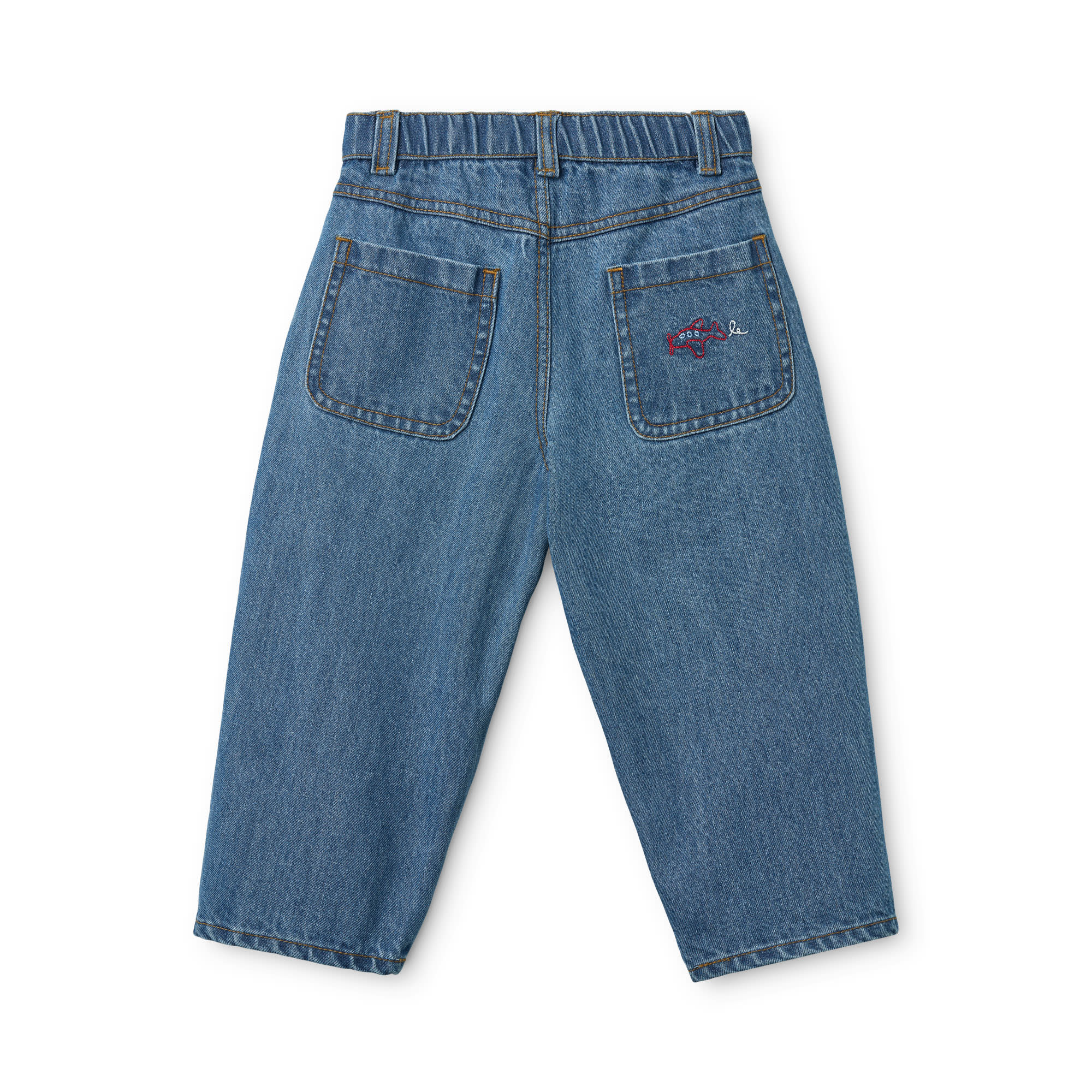 Hugo Pants - Mid Blue