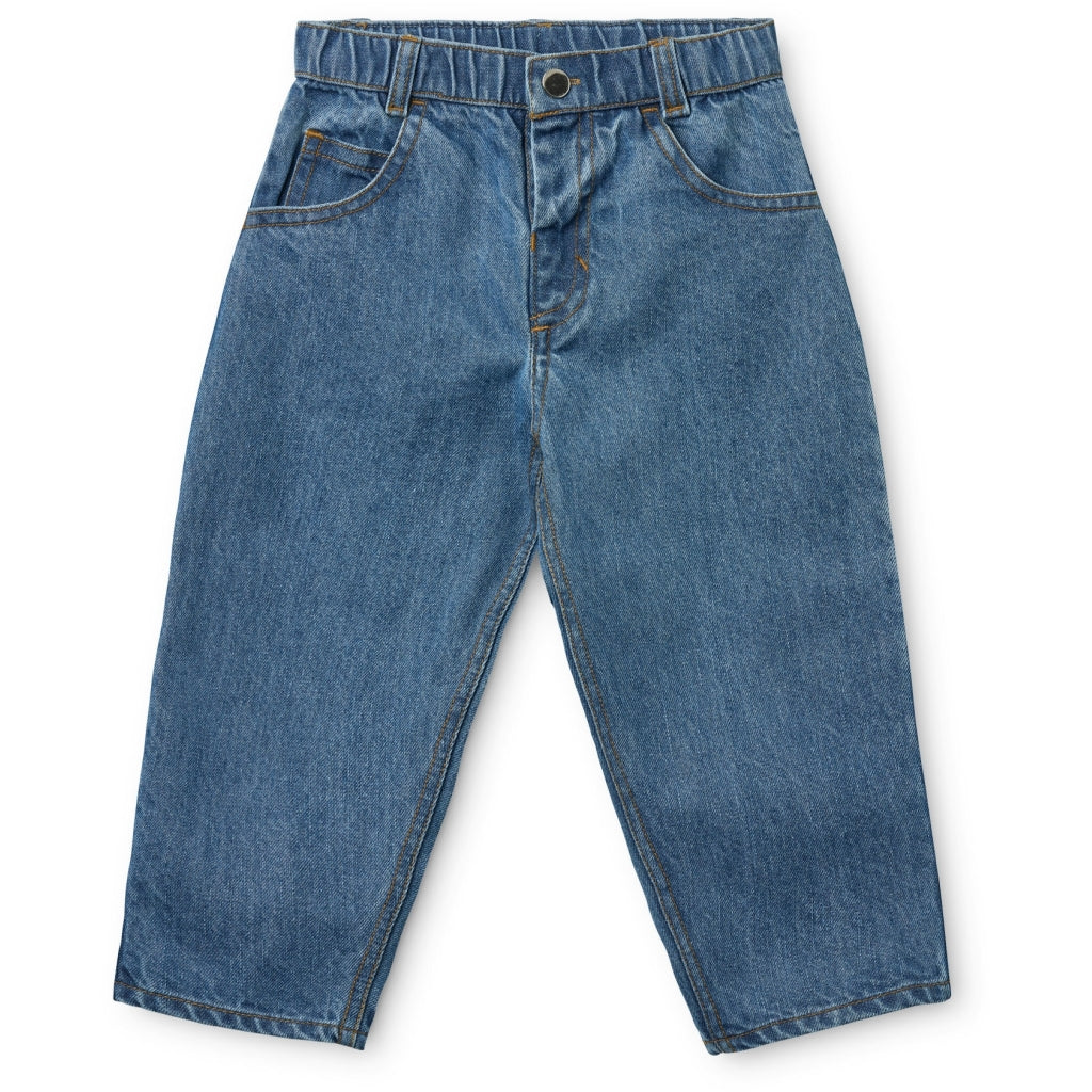 Flöss Aps Hugo Pants Pants Mid Blue