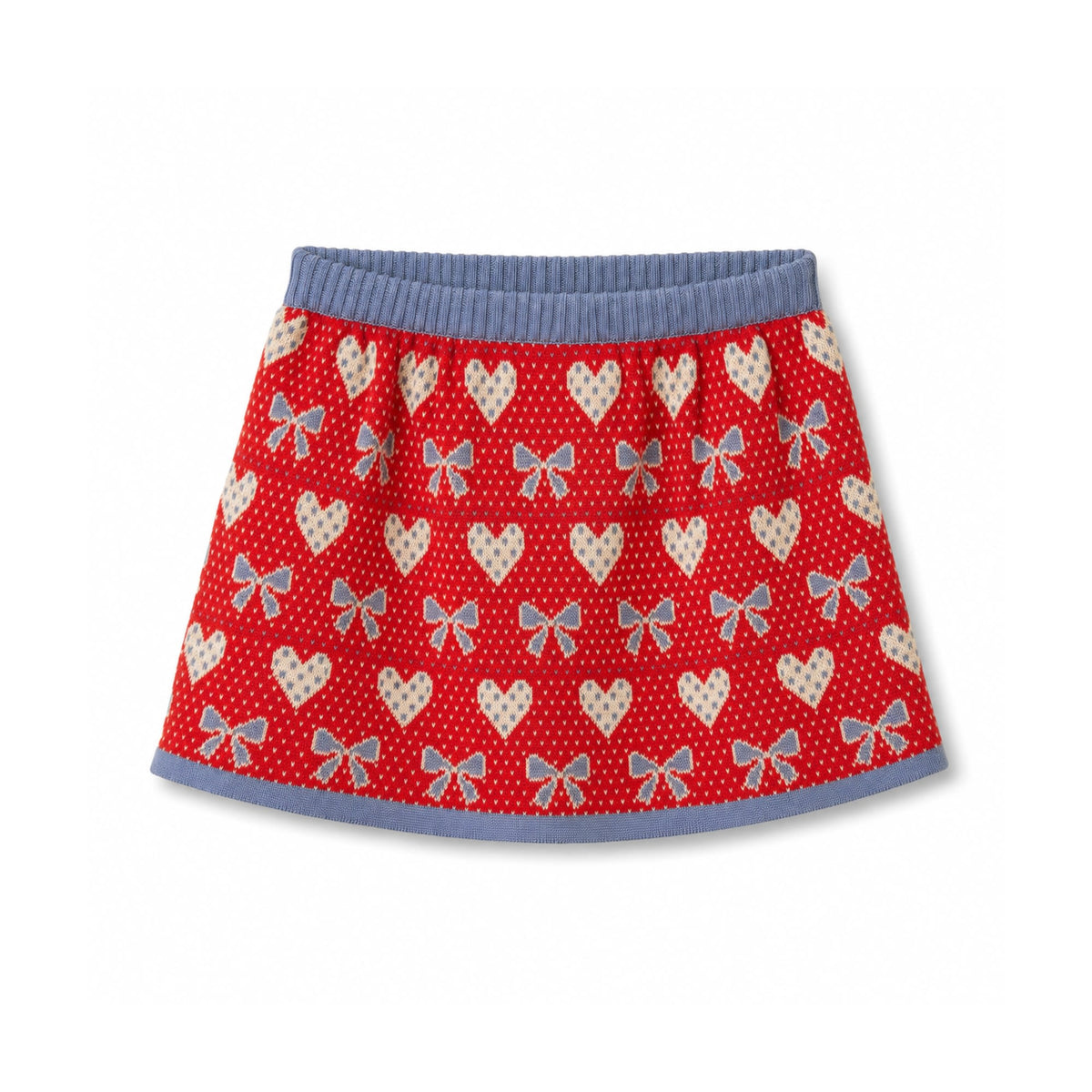 Josie Skirt - Poppy Red Bow