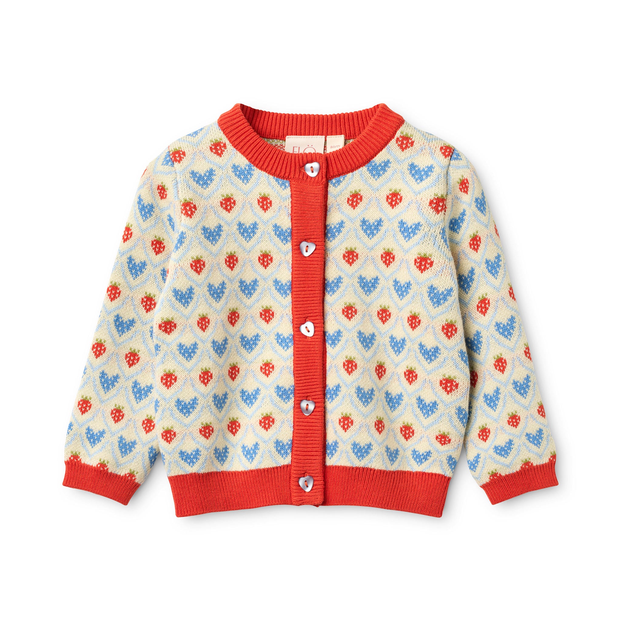 Lea Cardigan - Berry Heart Mix