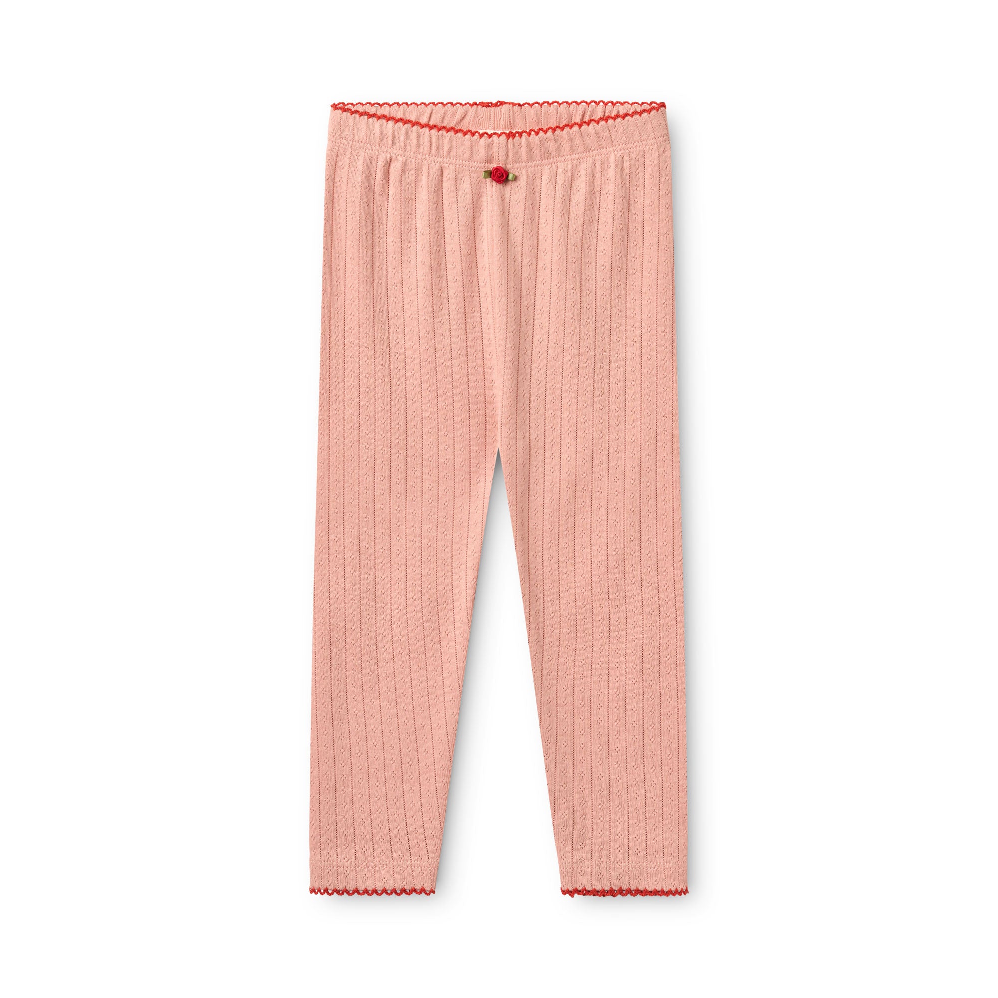 Liva Pointelle Leggings - Warm Pink