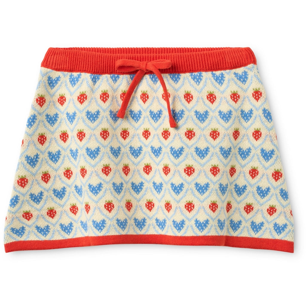Flöss Aps Lea Skirt Skirt Berry Heart Mix