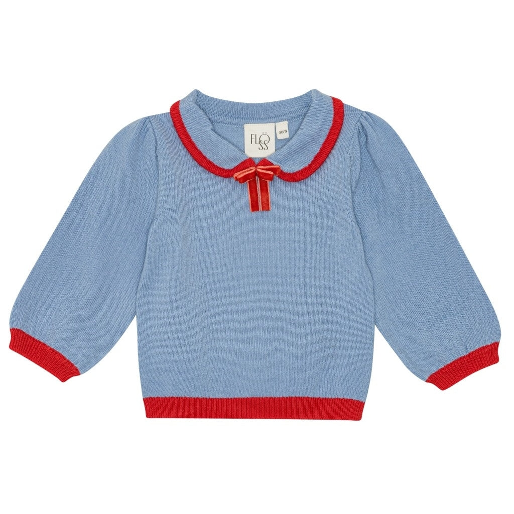 Flöss Aps Lily Sweater Sweater Blue Air