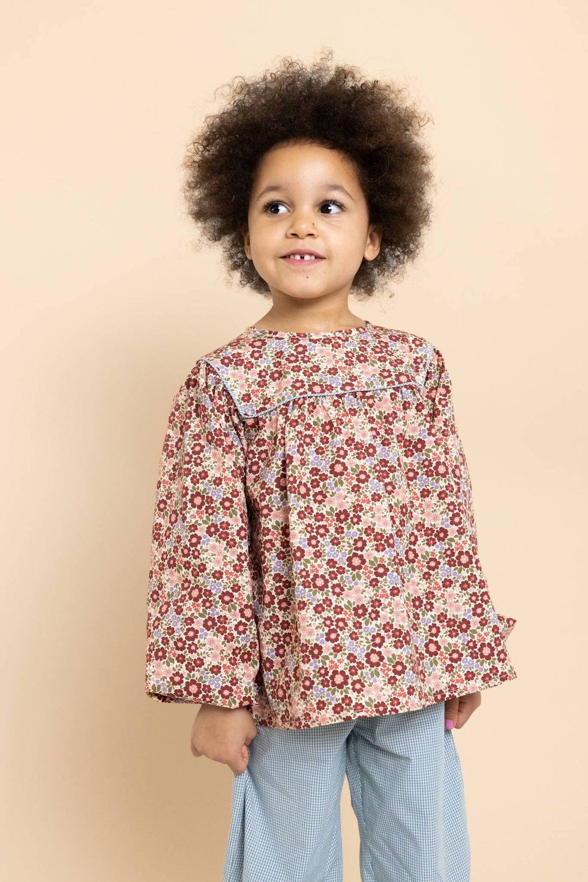 Madeleine Blouse - Wildflower Meadow