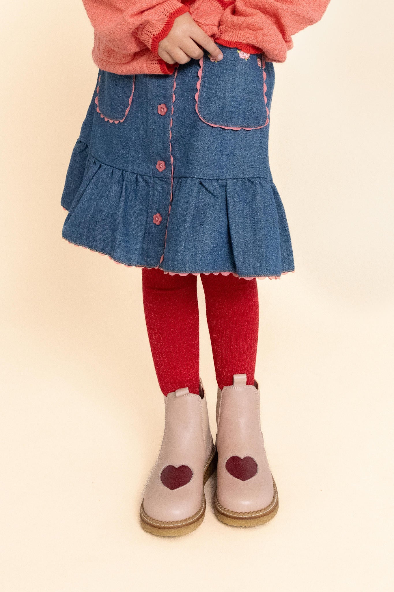 Monique Skirt - Mid Blue