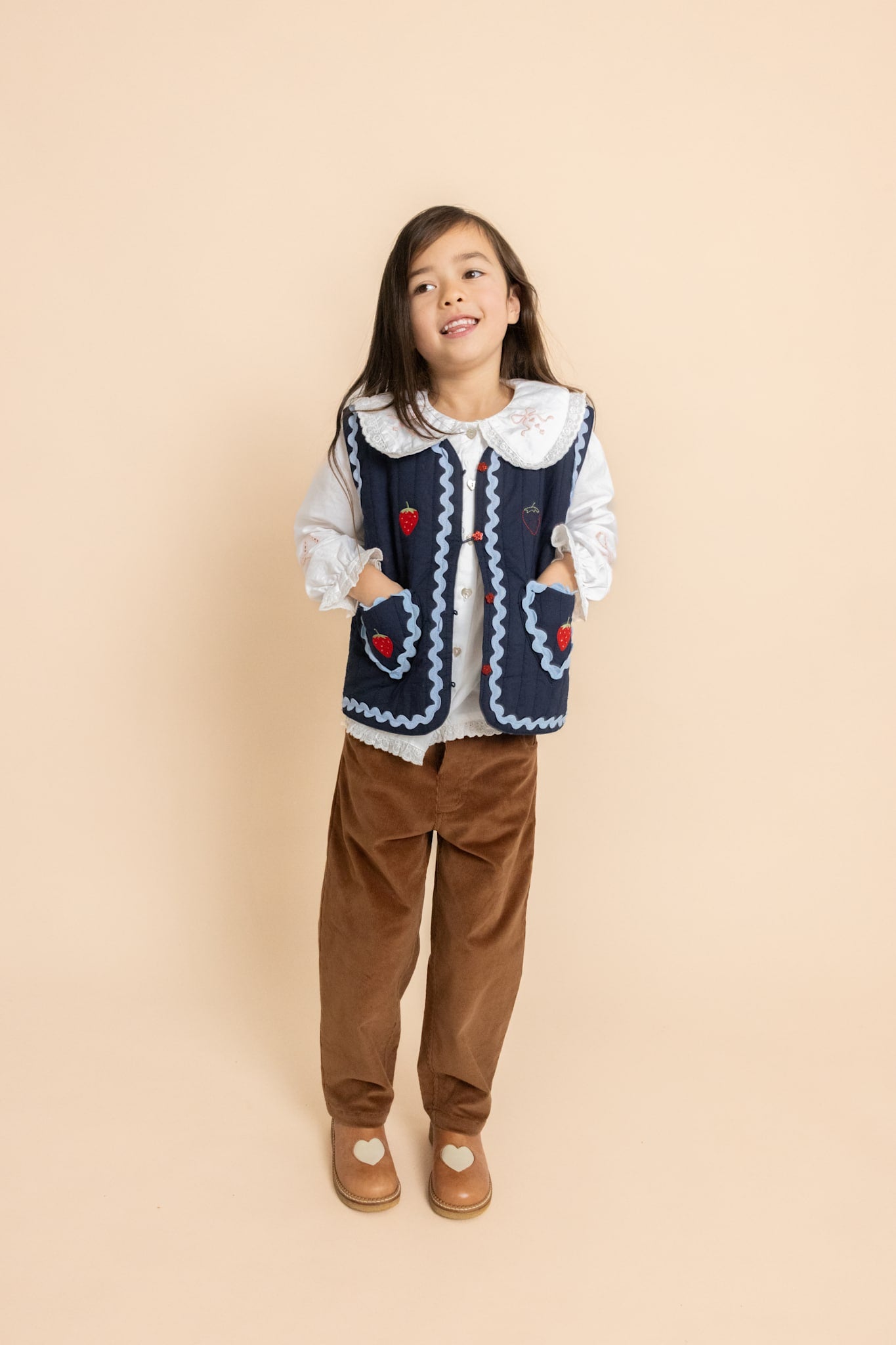 Hannah Vest - New Navy
