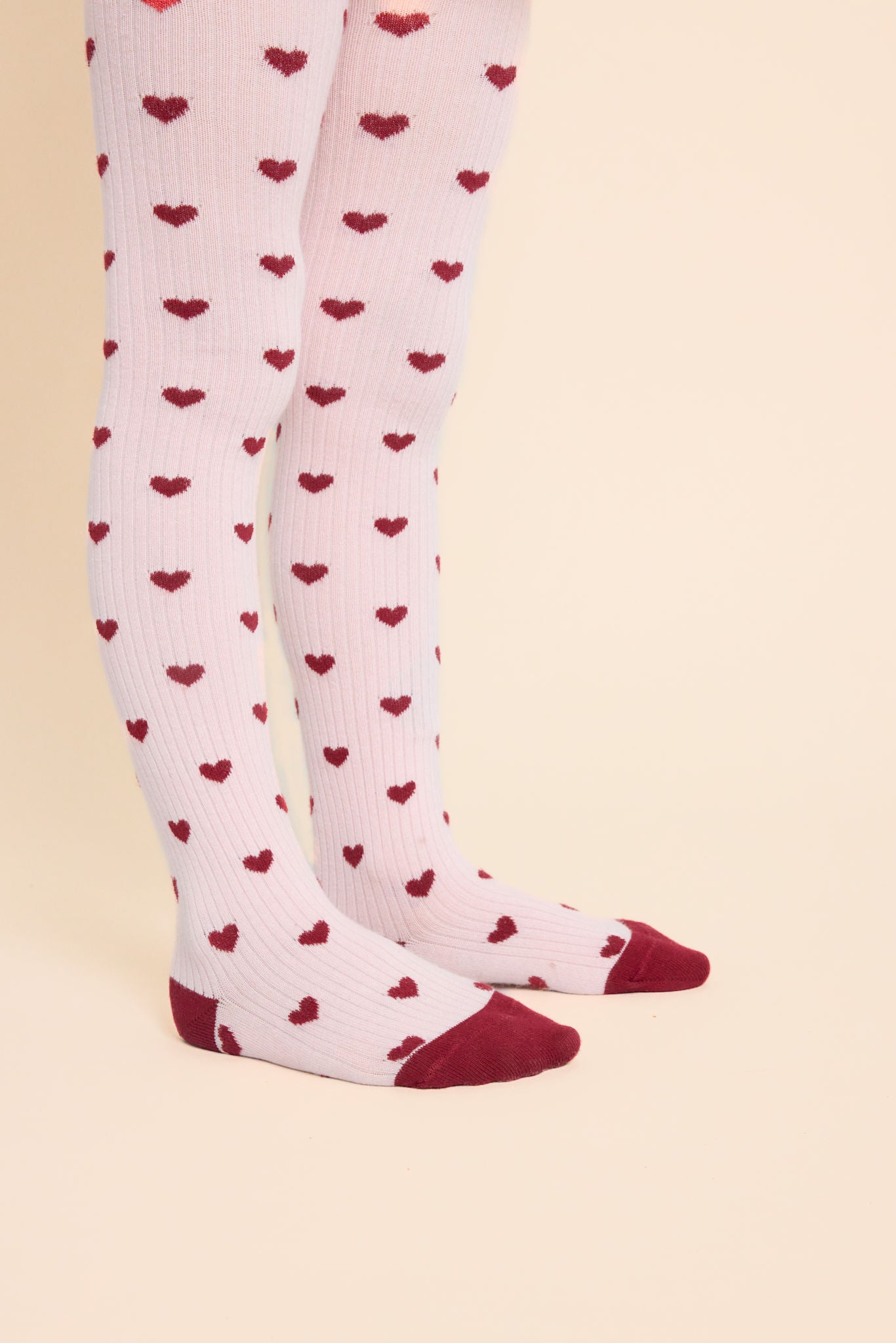 Vera Tights 2-pack - Cranberry-Pink Glitter 2-pack