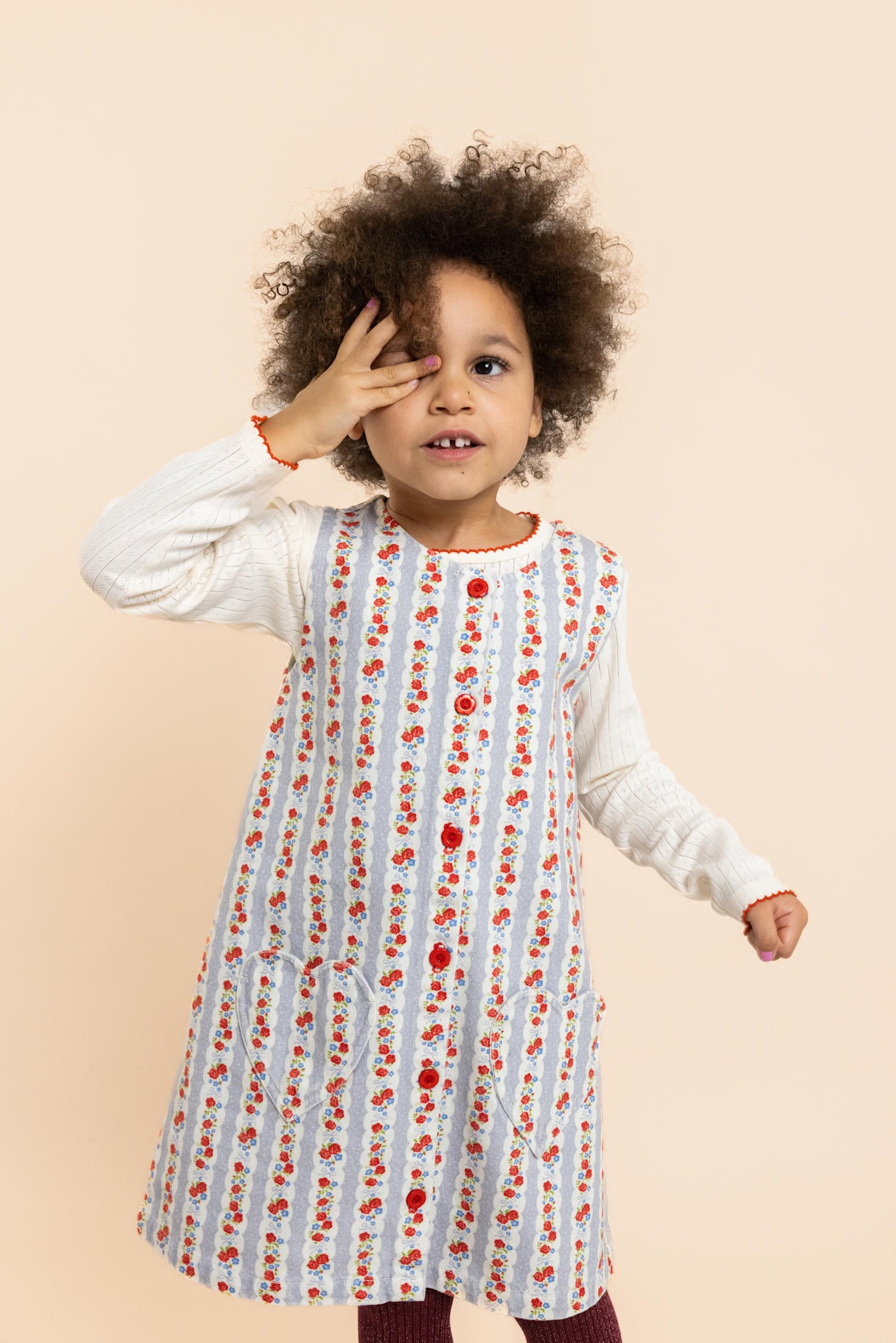 Aria Dress - Blue Air Rose