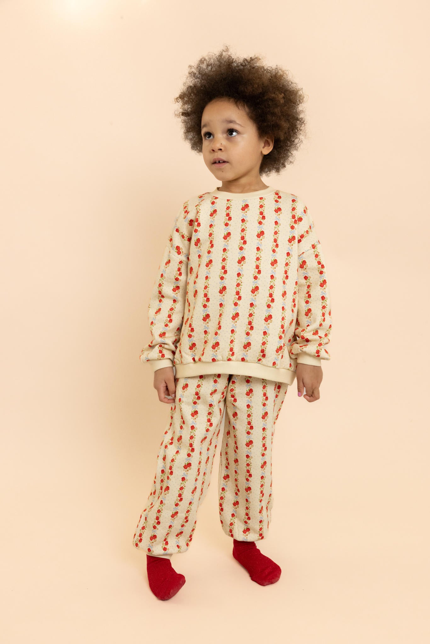 Sia Sweatpants - Warm Cotton Rose