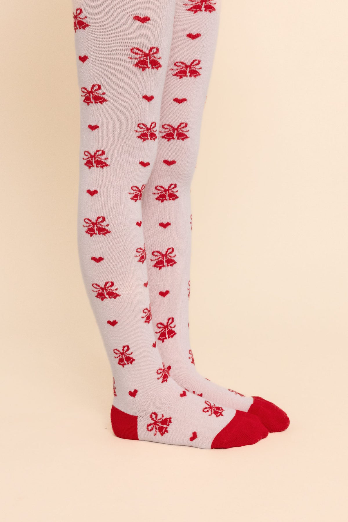 Vera Tights 2-pack - Pink-Red Glitter 2-pack