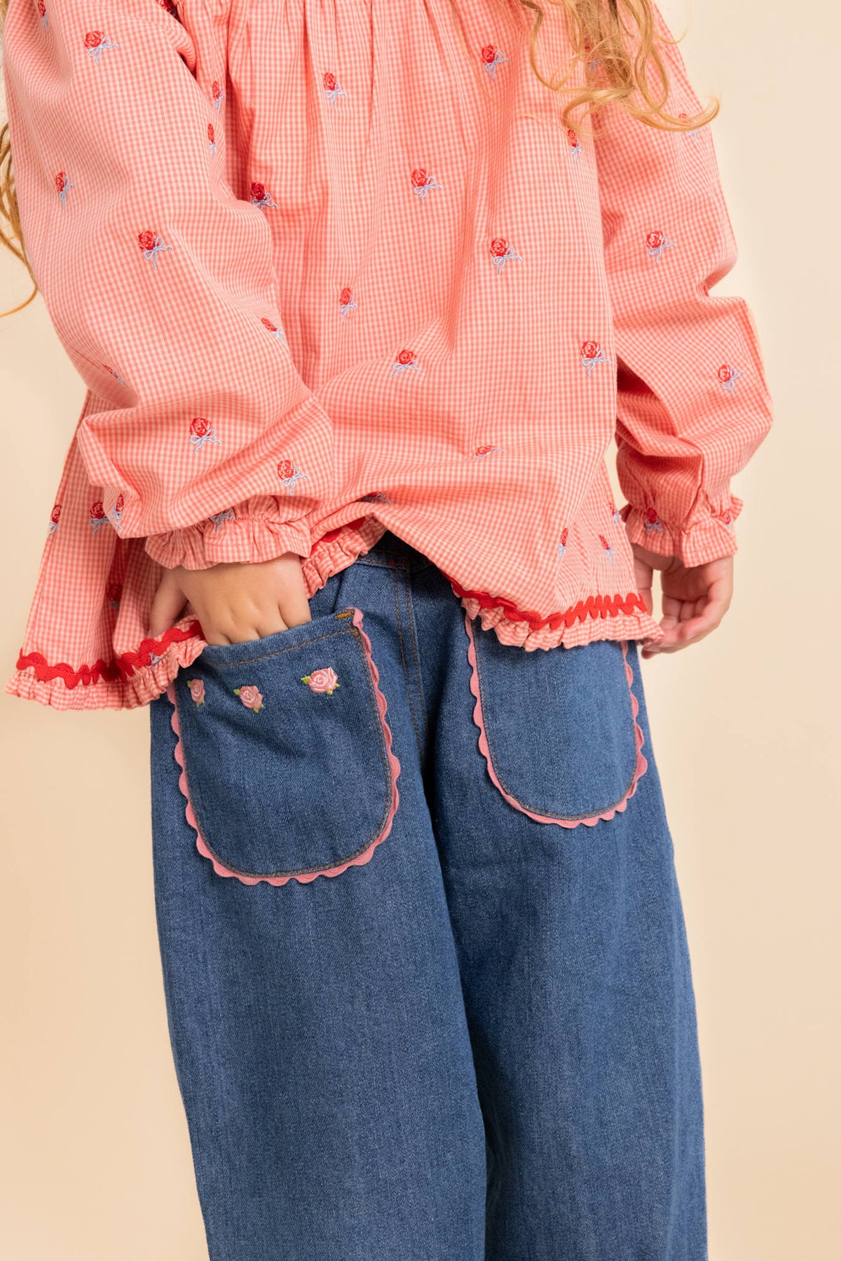 Monique Jeans - Mid Blue