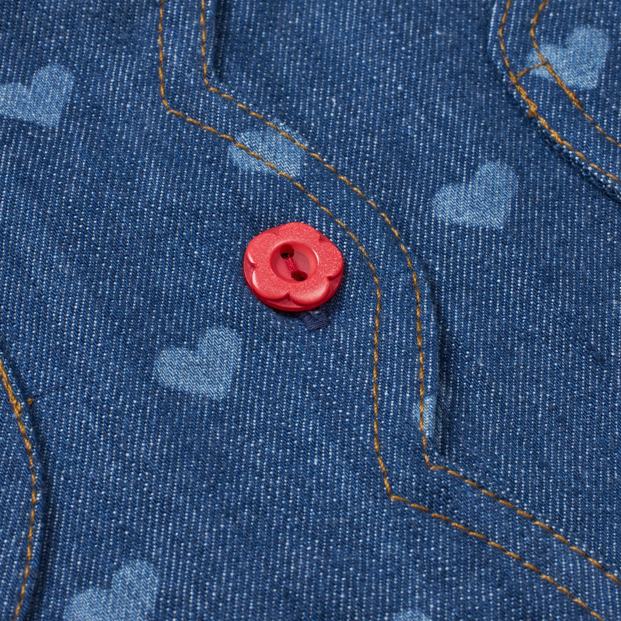 Lollo Overshirt - Blue Denim/Hearts