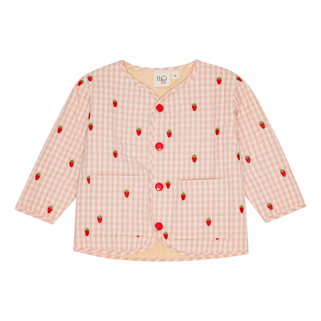 Dolly Jacket - Pink Berry Gingham