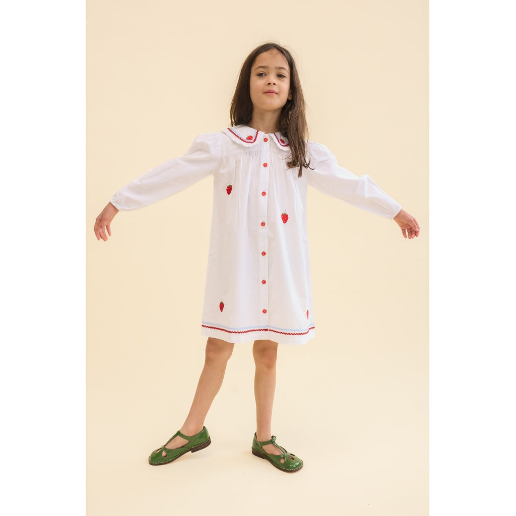 Flöss Aps Manon Dress Dress White