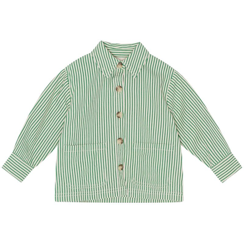 Flöss Aps Max Overshirt Shirt Leaf Green