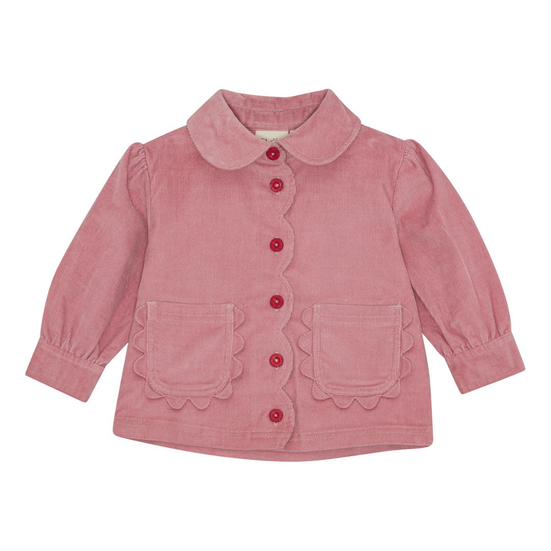 Mia Overshirt - Velvet Rose