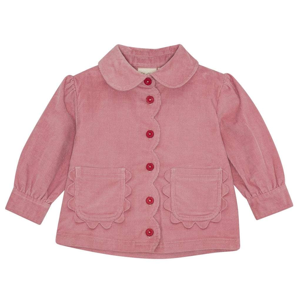 Flöss Aps Mia Overshirt Shirt Velvet Rose