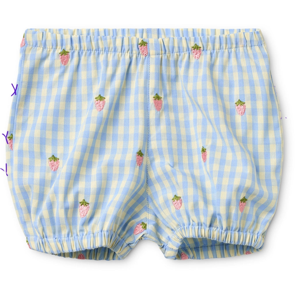 Flöss Aps Mille Baby SL Set Set Sky Berry Gingham