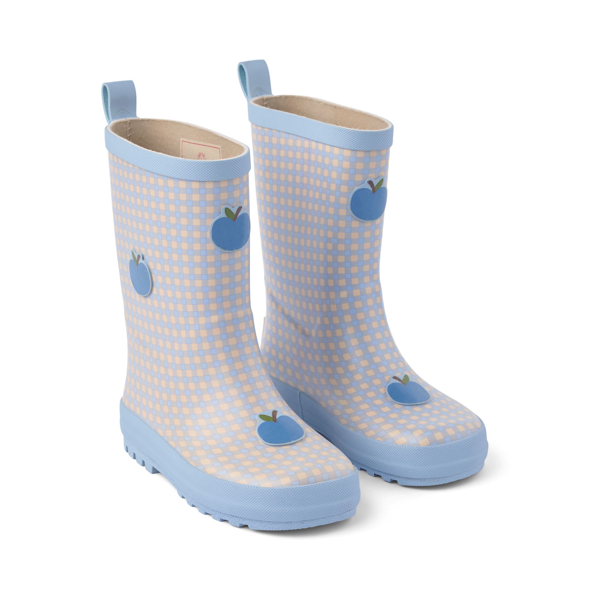 Misty Rain Boots - Apple Gingham